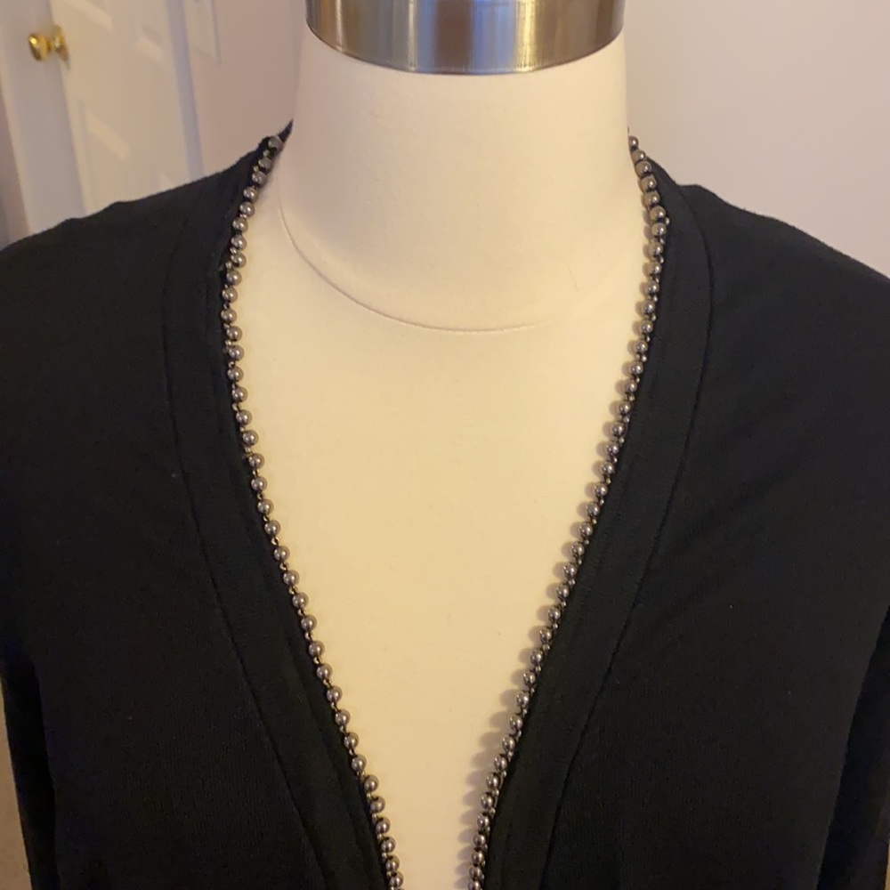 NWT 89th & Madison 1x Black Cardigan